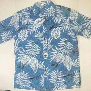 Royal Creations Hawaiian canoe shirt men’s L made in Hawaii short sleeve